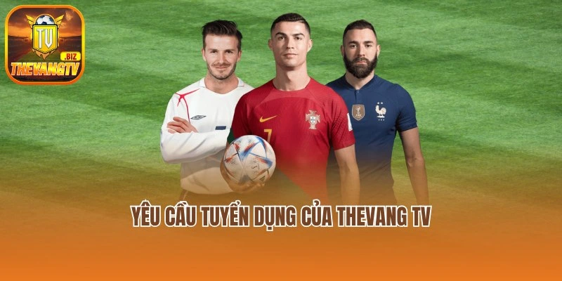 Yêu cầu tuyển dụng của Thevang TV