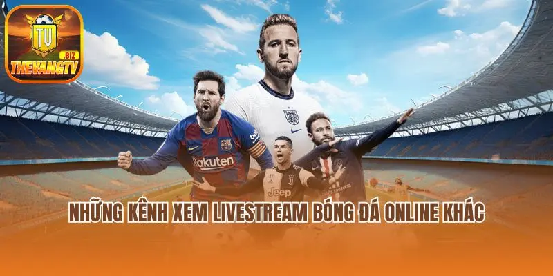 Những kênh xem livestream bóng đá online khác 