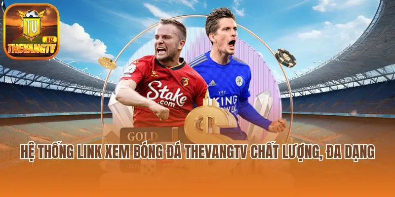 Hệ thống link xem bóng đá Thevangtv chất lượng, đa dạng