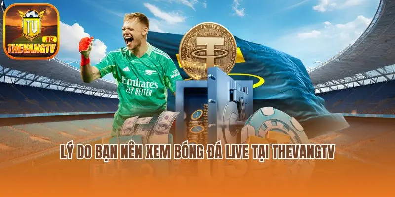Lý do bạn nên xem bóng đá live tại Thevangtv